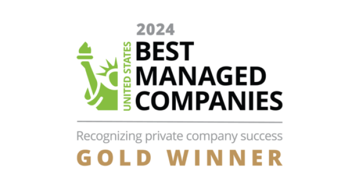Logo for 2024 Best Managed Companies award